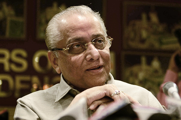 BCCI’s interim president, Jagmohan Dalmiya, June 3. AFP