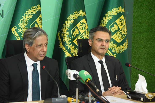 Law Minister Azam Nazeer Tarar and AGP Mansoor Usman Awan